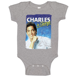 Charles In Charge 80s Tv Series Show Worn Look Vintage Unisex Baby One