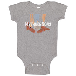 My Three Sons Vintage Tv Show  Fan Baby One Piece