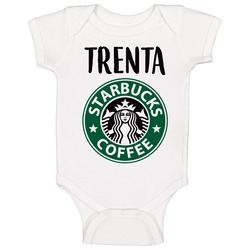 Starbucks Trenta Drink Funny Halloween Group Costume Baby One Piece