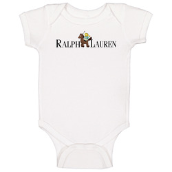 Ralph Lauren Funny Simpsons Parody Baby One Piece