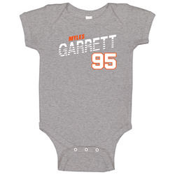 Myles Garrett 95 Favorite Player Fan Baby One Piece