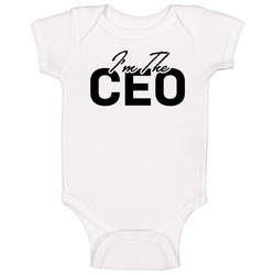 I'm The Ceo Company Boss Baby One Piece