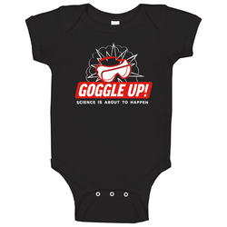 Goggle Up Science Is About To Happen Funny Baby One Piece