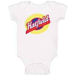 Hatfield Quality Meats Logo Baby One Piece