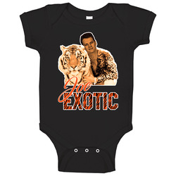 Joe Burrow Joe Exotic Quarterback Cincinnati Football Fan Parody Baby 