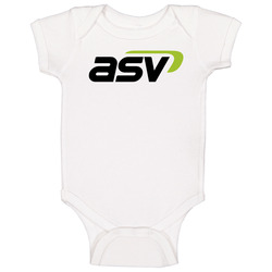 Asv Holdings Nasdaq Company Logo Employee Fan Baby One Piece