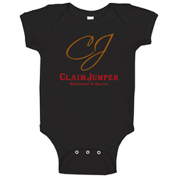 Claim Jumper Steakhouse Restaurant Baby One Piece