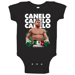 Canelo Alvarez Mexican Boxer Poster Boxing Fan Baby One Piece