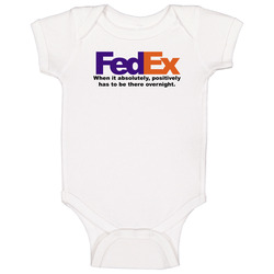 When It Has To Be There Overnight Fedex Most Memorable Ad Slogan Baby 