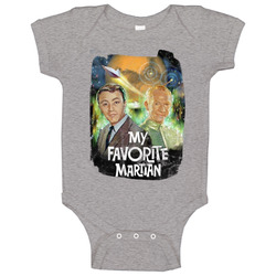 My Favorite Martians 60s Tv Series Show Worn Look Vintage Unisex Baby 