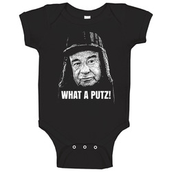 Grumpy Old Men Movie Quote Putz 90s Fan Cool Baby One Piece