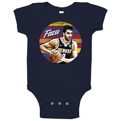 Facundo Facu Campazzo Denver Basketball Fan Horizon Style Grunge Look 