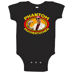 Phantom Muchentuchen Don't Mess With Zohan Restaurant Logo Baby O