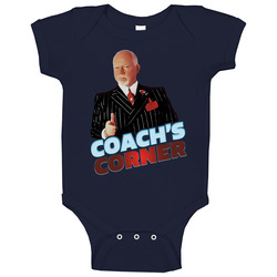 Don Cherry Coaches Corner Hockey Night In Canada Cartoon Baby One Piec