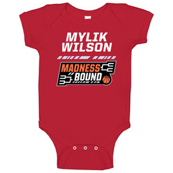 Mylik Wilson Madness Bound Houston Basketball Fan March Gift Baby One 