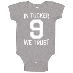 In Jason Tucker Baltimore We Trust Baby One Piece