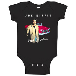 Joe Diffie Pick Up Man Country Singer Musician Mullet Face Baby One Pi