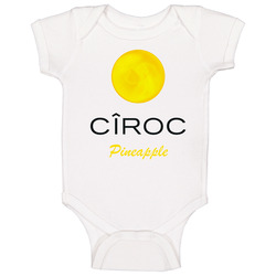 Ciroc Pineapple Vodka Halloween Costume Baby One Piece