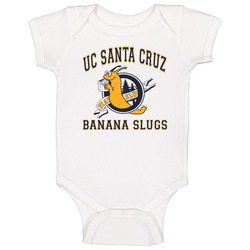 U C Santa Cruz Banana Slugs California University Supporter Baby One P