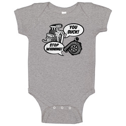 Supercharger Funny Turbo Drag Racing Baby One Piece