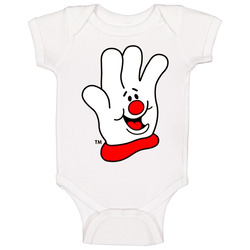 Hamburger Helper Glove Baby One Piece