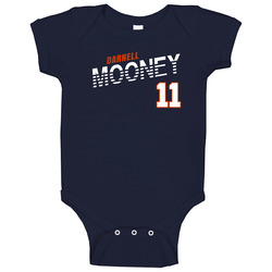 Darnell Mooney 11 Favorite Player Chicago Football Fan Baby One Piece
