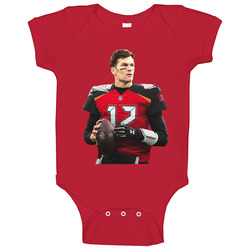 Tom Brady Tampa Bay New Uniform Baby One Piece
