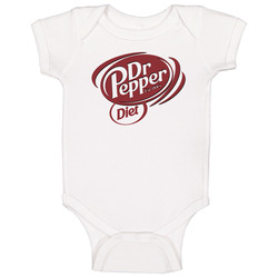 Diet Dr Pepper Best Soda Of All Time Soft Drink Lovers Baby One Piece