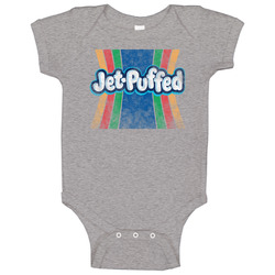 Jet Puffed Marshmallow Retro Candy Vintage Unisex Baby One Piece
