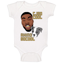 Cj So Cool Rhino So Cool Popular Youtube Personality Fan Baby One Piec