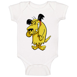 Mutley Retro Cartoon Tv Show Baby One Piece
