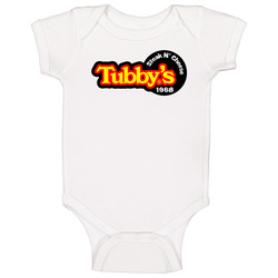 Tubby's 1968 Sandwhich Restaurant Baby One Piece