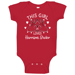 Harrison Bader This Girl Loves St Louis Baseball Player Fan Baby One P