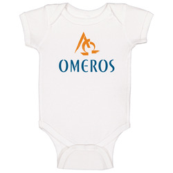 Omeros Corporation Nasdaq Company Logo Employee Fan Baby One Piece
