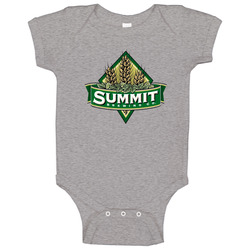Summit Brewing Company Cool Brewery Beer Logo Baby One Piece