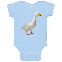 Aflac Duck Insurance Company Mascot Baby One Piece