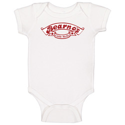 Bearno's Pizza Restaurant Foodie Tour Brand Logo Fan Baby One Pie