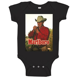 Marlboro Man Cigarette Baby One Piece