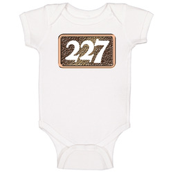 227 Retro 80s Tv Show Logo Fan Baby One Piece