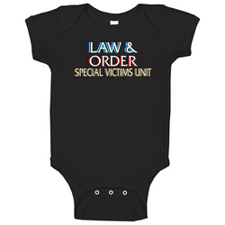 Law And Order Special Victims Unit Popular Tv Show Fan Baby One Piece