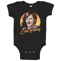 Chad Powers As Seen On Peyton Manning Baby One Piece