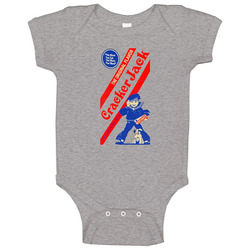 The Original Flavor Cracker Jack's Retro Vintage Distressed Baby 