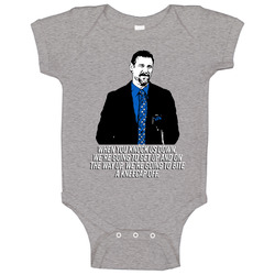 Dan Campbell Head Coach Bite A Kneecap Detroit Football Baby One Piece