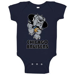 Chicago Bruisers Arena Football League Team Fan Logo Baby One Piece