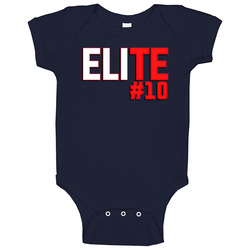 Elite Eli Manning Retirement Baby One Piece