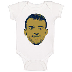 John Mooney Notre Dame College Basketball Player Big Head Fan Baby One