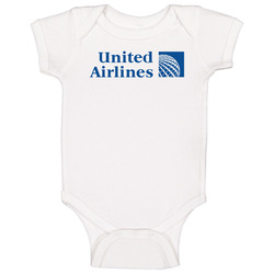United Airlines Holdings Inc Stock Baby One Piece