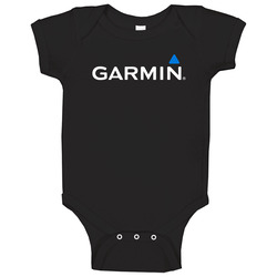Garmin Logo Technology Company Baby One Piece