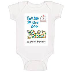 Put Me In The Zoo Classic Children's Storybook Cover Baby One Pie