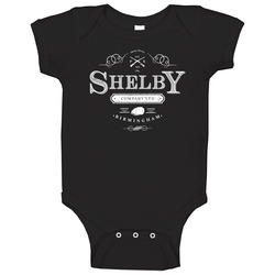 Peaky Blinders Shelby Company Ltd Logo Baby One Piece